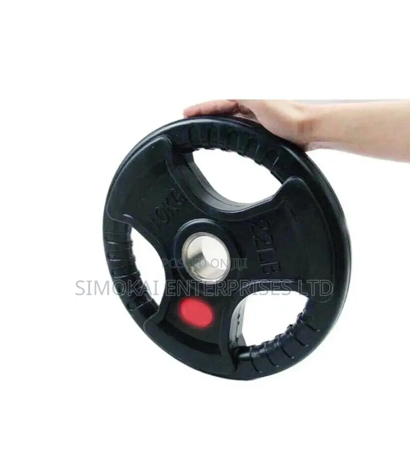 Olympic Rubber Coated Plates