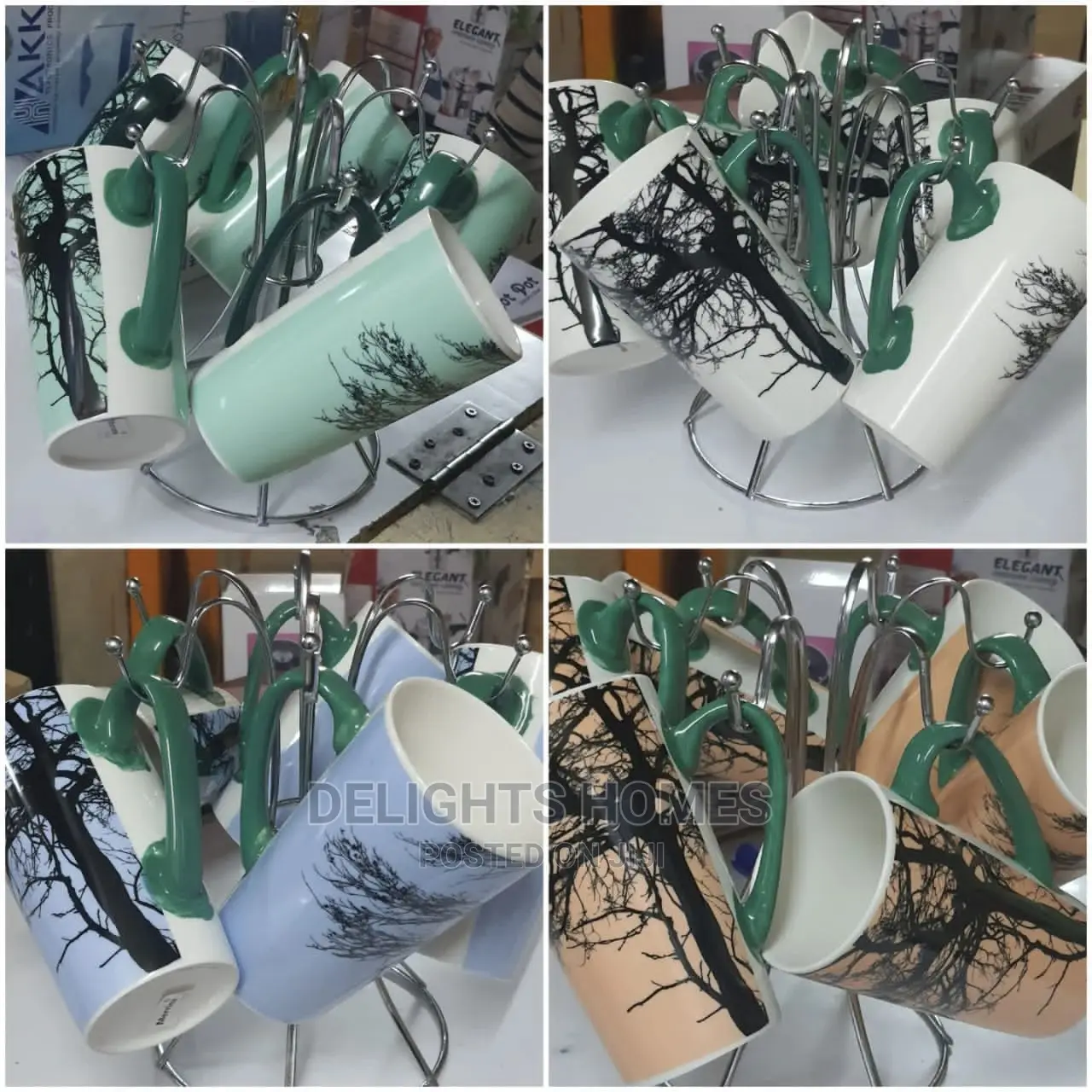 6pcs Quality Mugs