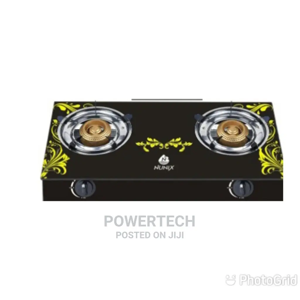 Glass Top Double Burner Stove