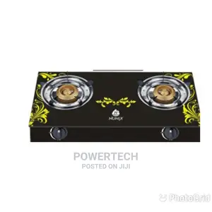 Glass Top Double Burner Stove
