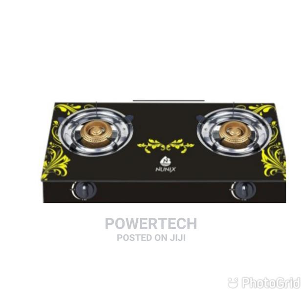 Glass Top Double Burner Stove
