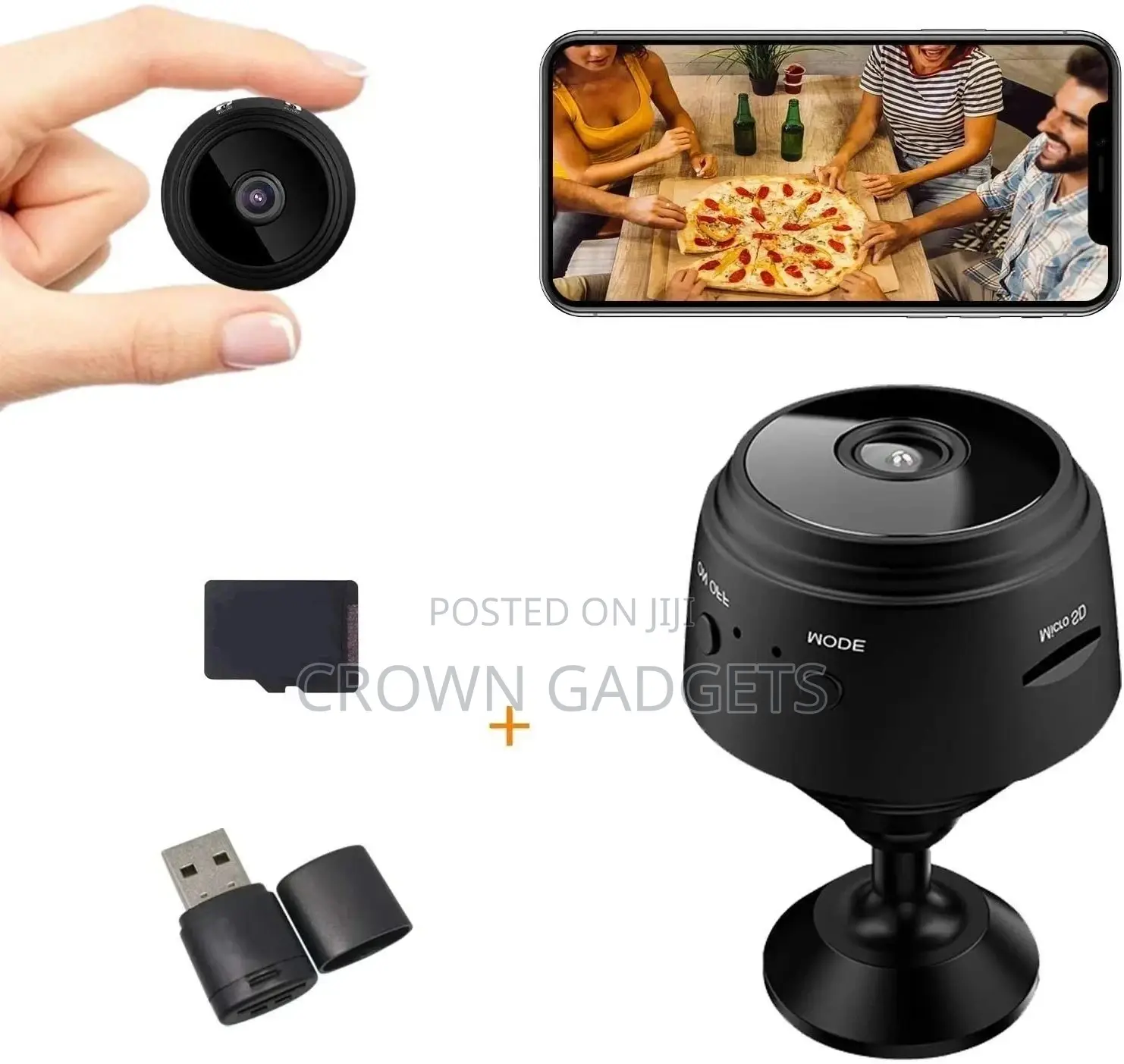Night Vision Wireless A9 Surveillance Camera