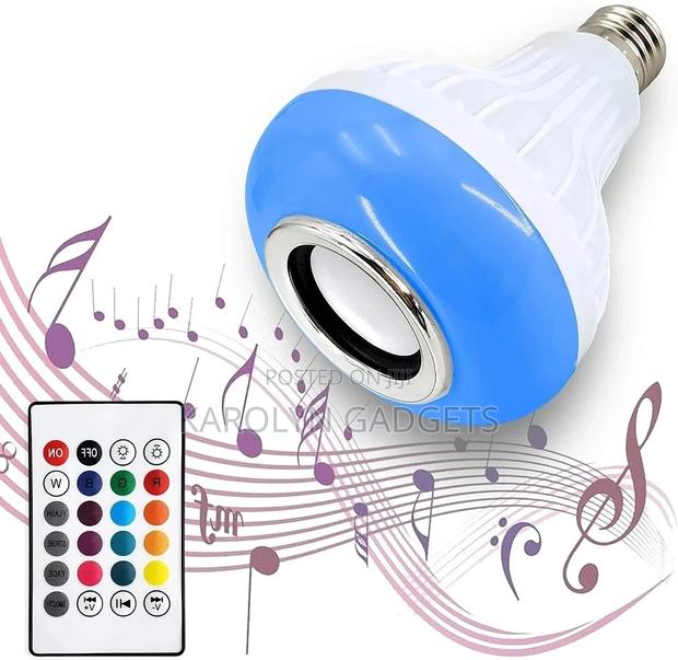 Smart RGB Wireless Bluetooth Speaker Bulb Music Playing - main view