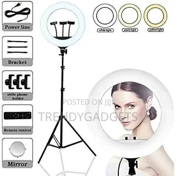 21inch Ring Light With Tripod and Phone Holder