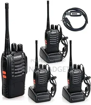 Baofeng Long Range Walkie Talkies 4 Pack Bf-888s