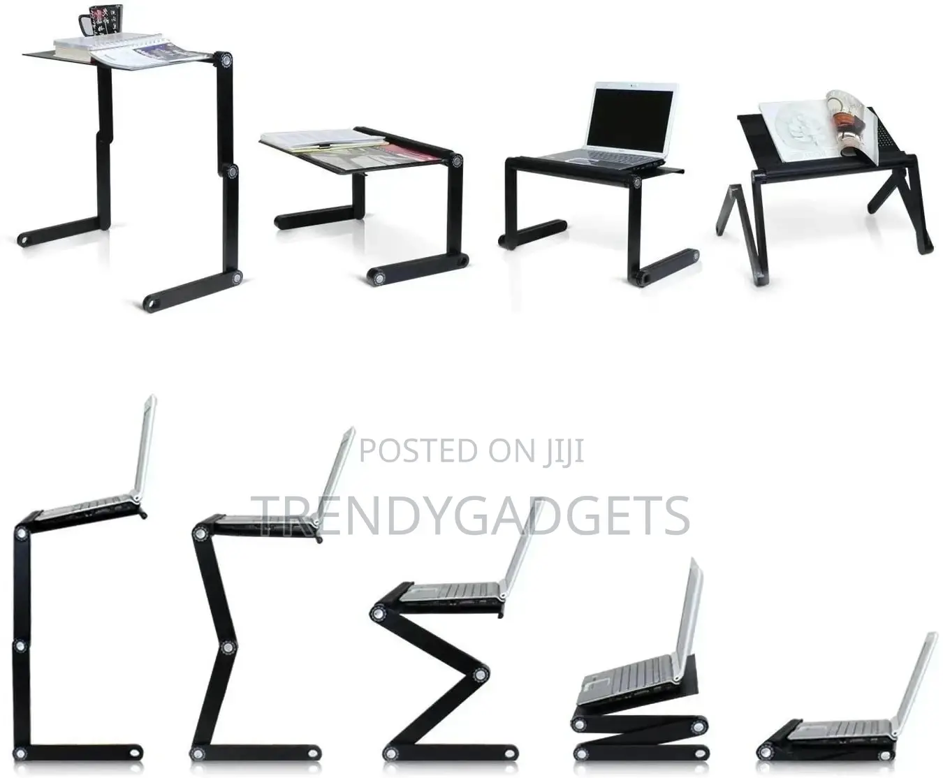 Adjustable Computer Desk Foldable for Online Workers