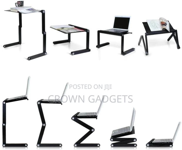 Adjustable Computer Desk Foldable for Online Workers - main view