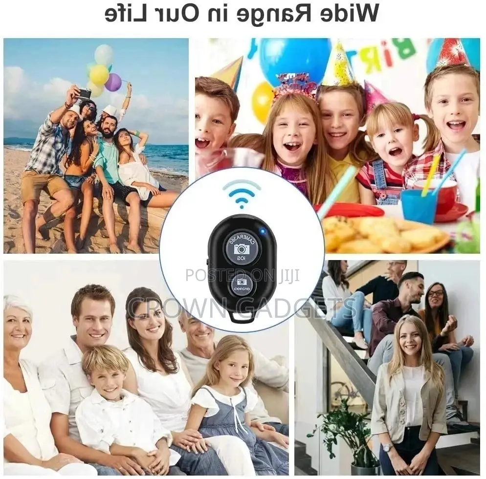 Easy to Carry Bluetooth Remote Shutter