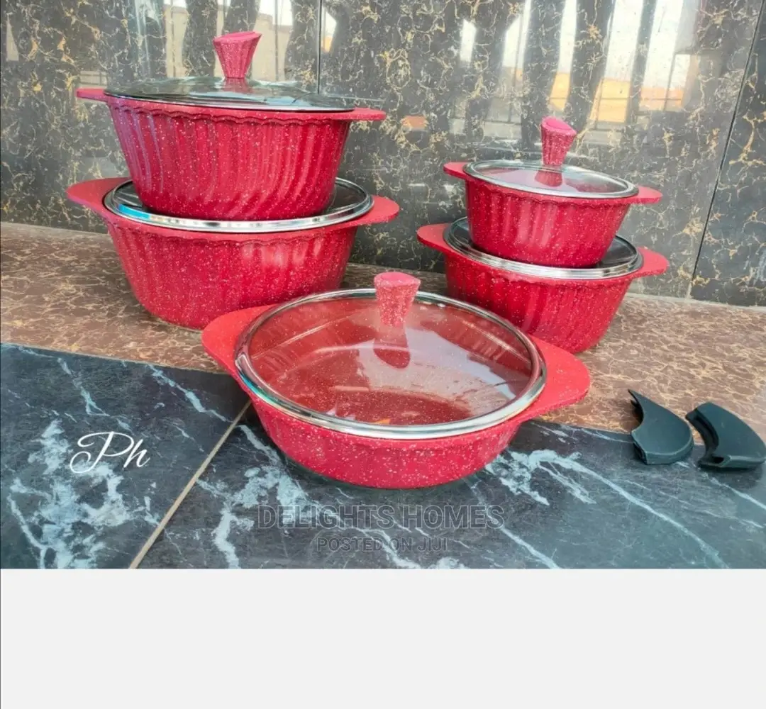 12pcs Lucky Rain Granite Cookware