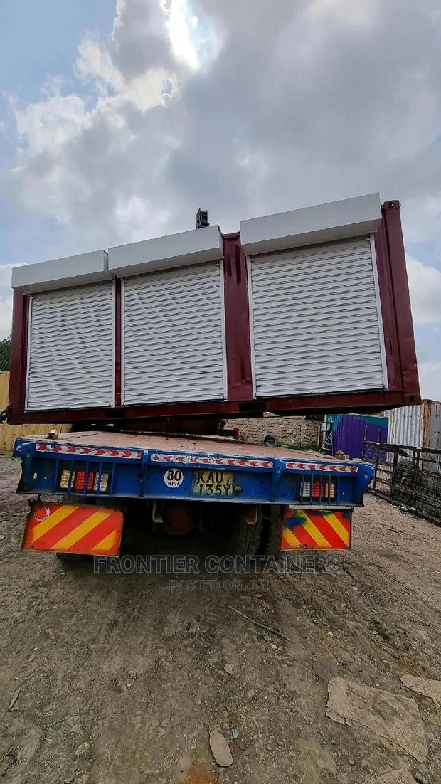 Container Stalls With Roller Shutter Doors - main view