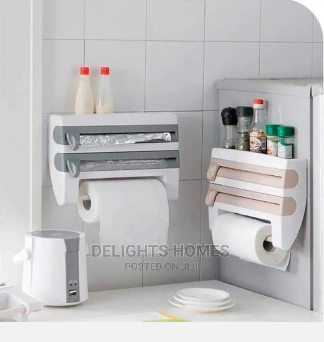 Big Size Triple Paper Dispenser With Top Shelf