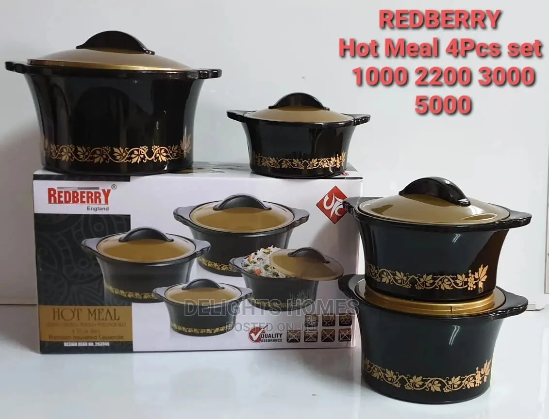 4pcs Redberry Hotpots