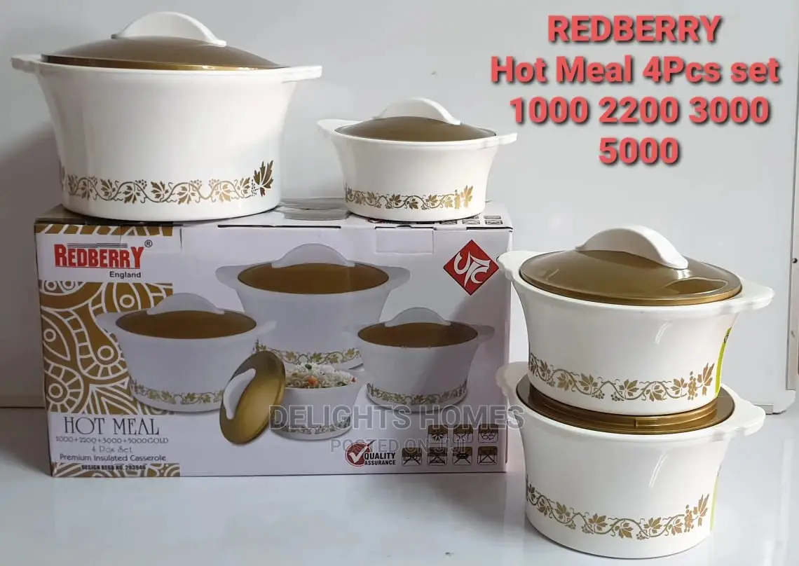 4pcs Redberry Hotpots