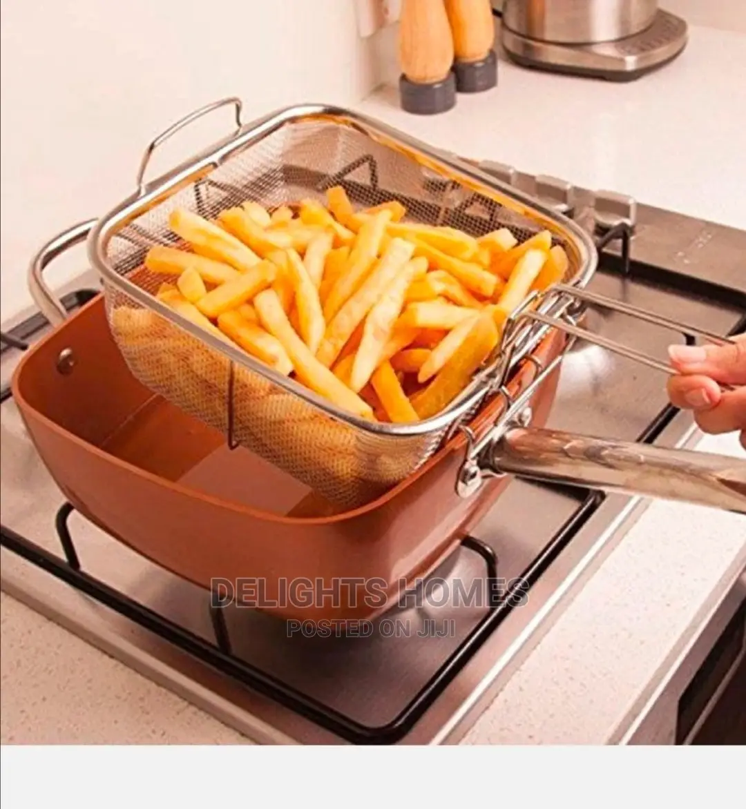 Multiple Purpose Non-Stick Copper Casserole Pan