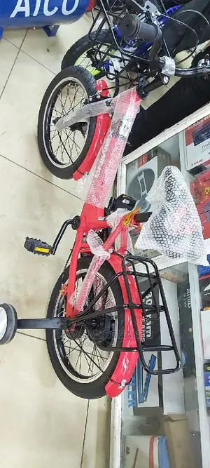 Junior Bike Size 16 With Training Wheels