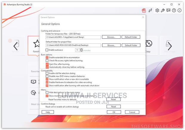 Ashampoo Burning Studio 22 - main view