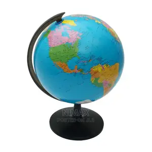 World Globe Earth Map for Home Office Desktop Decor,