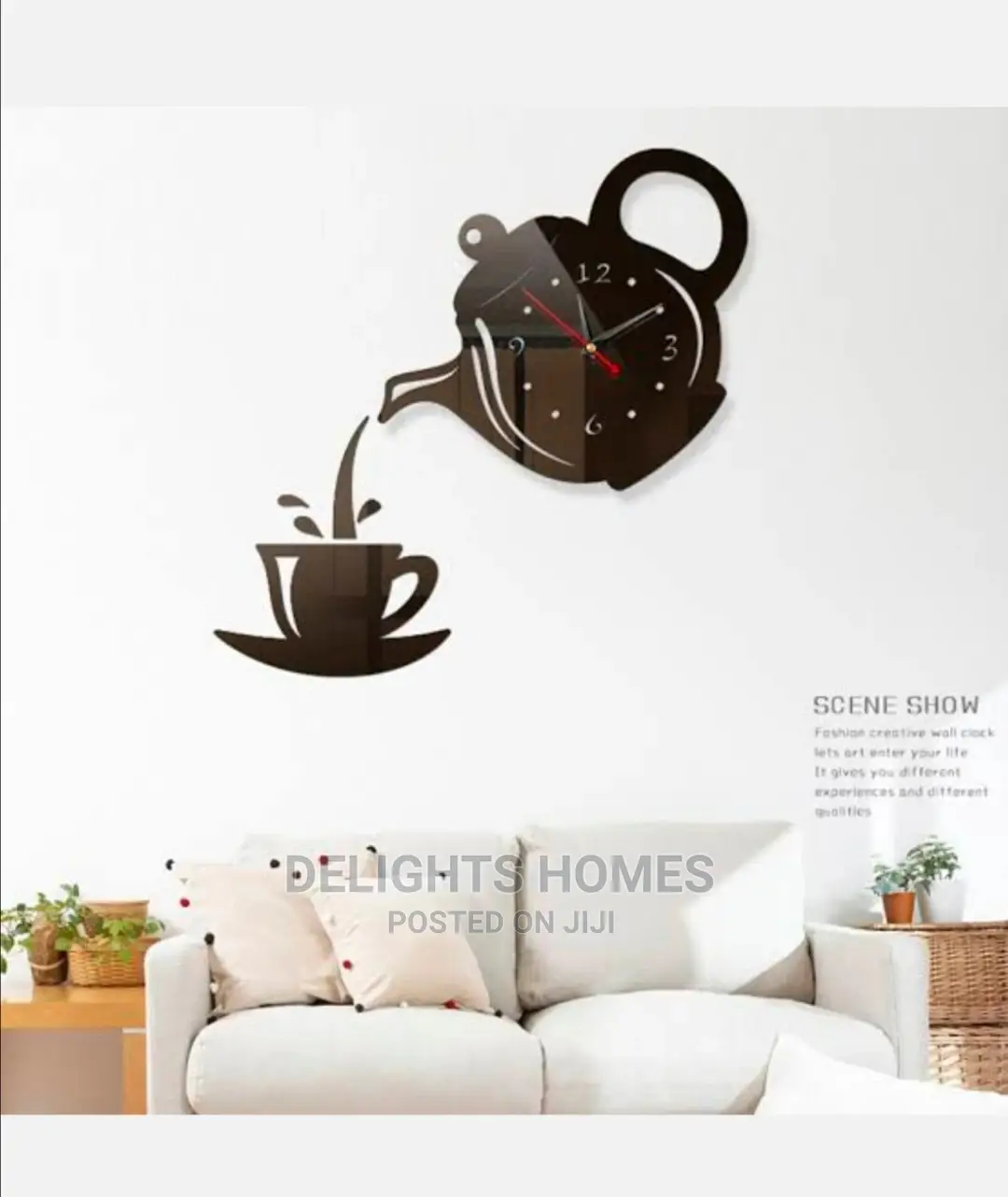 DIY Decor Sticker Clock