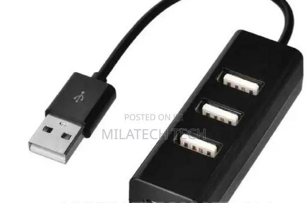 4 Ports USB Hub High Speed USB 2.0 Hub Adapter Computer Spli