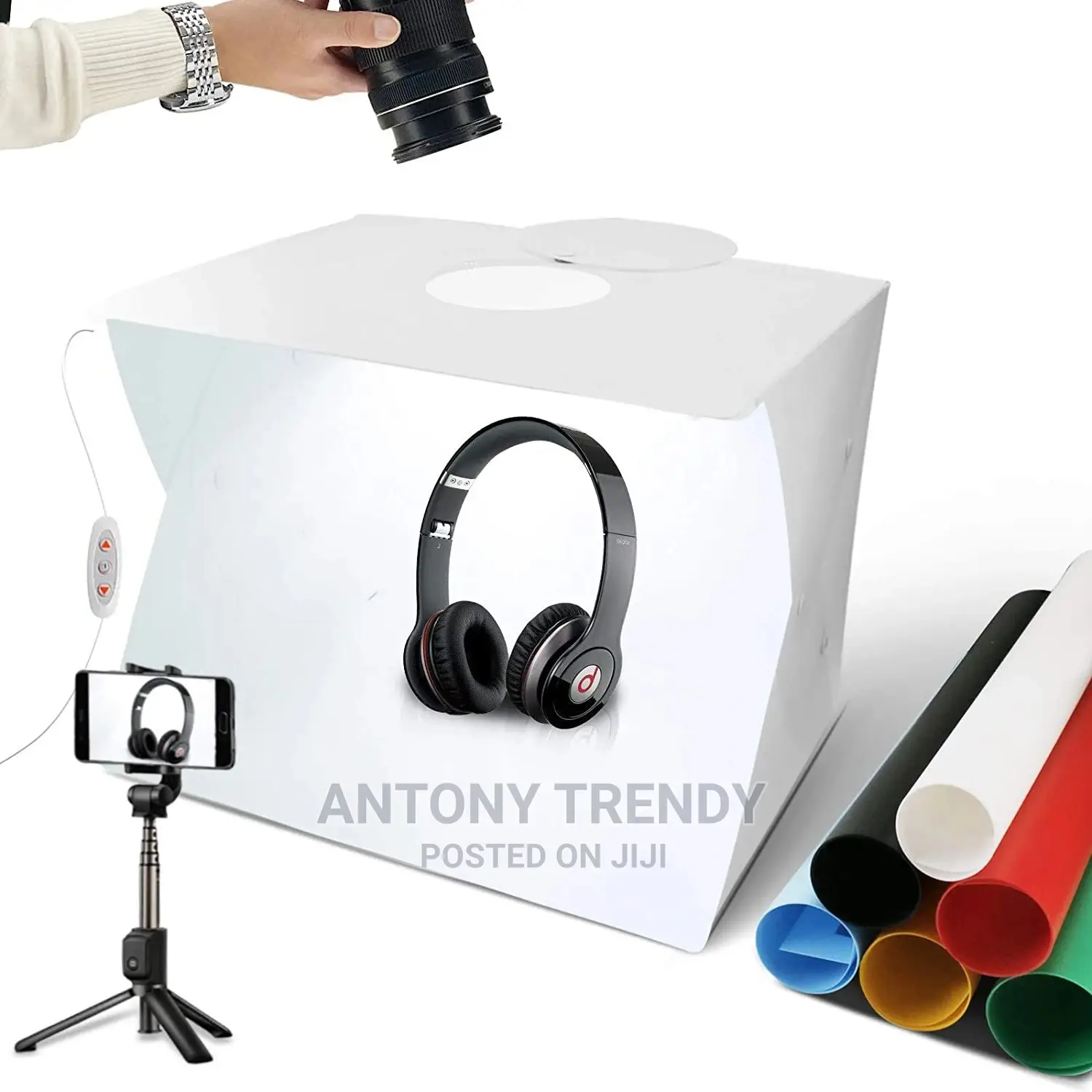 Portable Small Photo Studio Light Box Foldable Kit