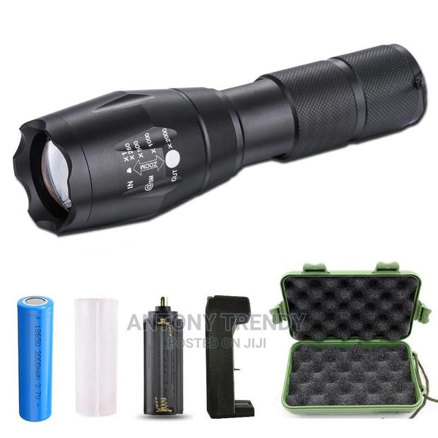 Lumen High Power 2x18650 LED Flashlight XML T6 Bulb Zoomabl