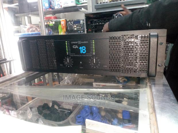 Power Amplifier Ca18 - main view