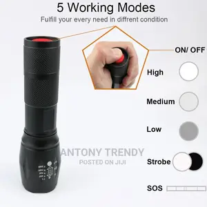 Digital T6 Xml Flashlight For Home Use