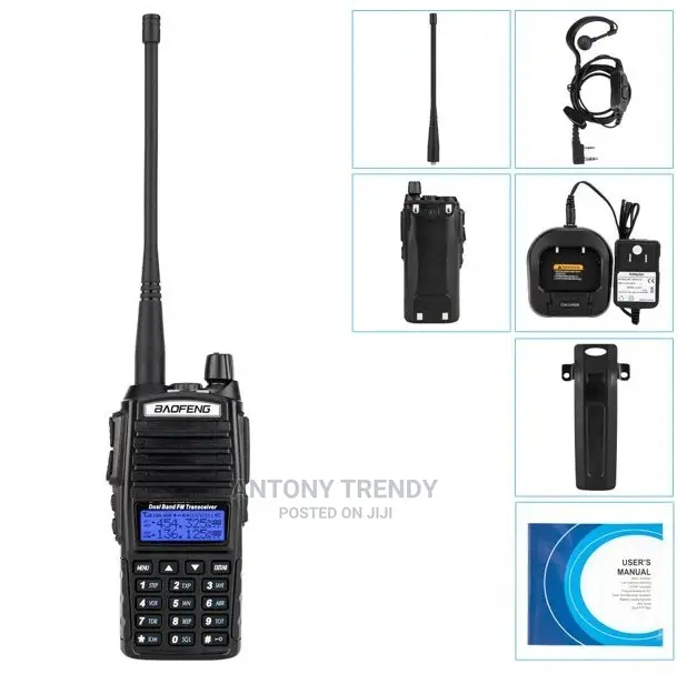 Brand New Baofeng Uv-82 Two-Way Radio Walkie Talkie