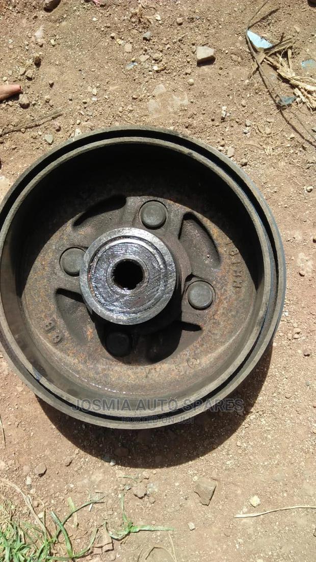 Rear Drum and Hub - main view