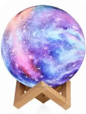 Moon Lamp Kids Night Light, Galaxy Lamp 16 Colors 3D Star Mo