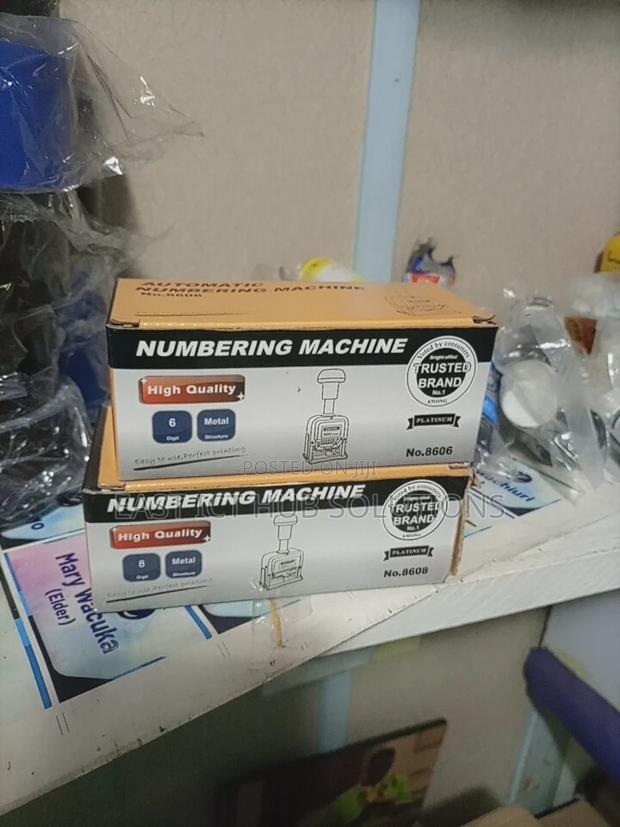 Premium Numbering Machine 6/8 Digit