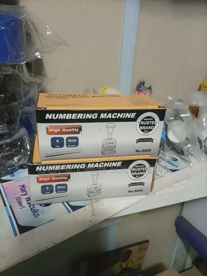 Premium Numbering Machine 6/8 Digit