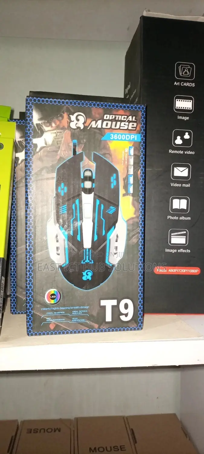 Multicolor Good Wired Gaming Mouse