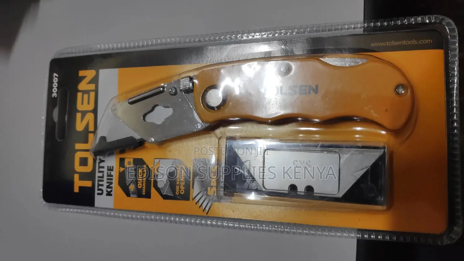 Utility Knife Tolsen Great Durable Tough Versatile Quality