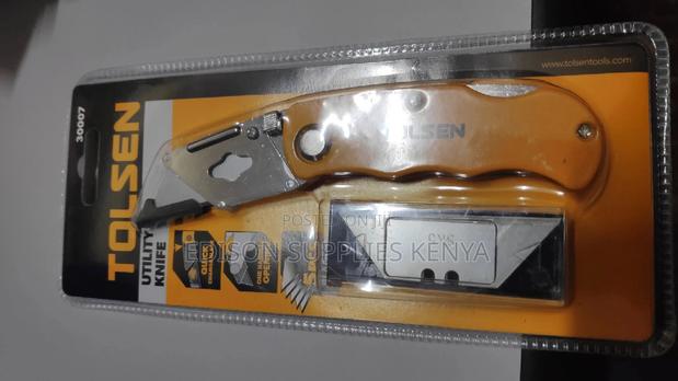 Utility Knife Tolsen Great Durable Tough Versatile Quality - main view