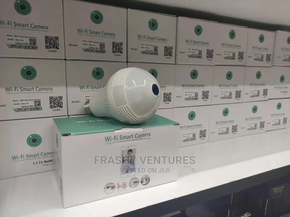 Wifi Cctv Camera Bulb
