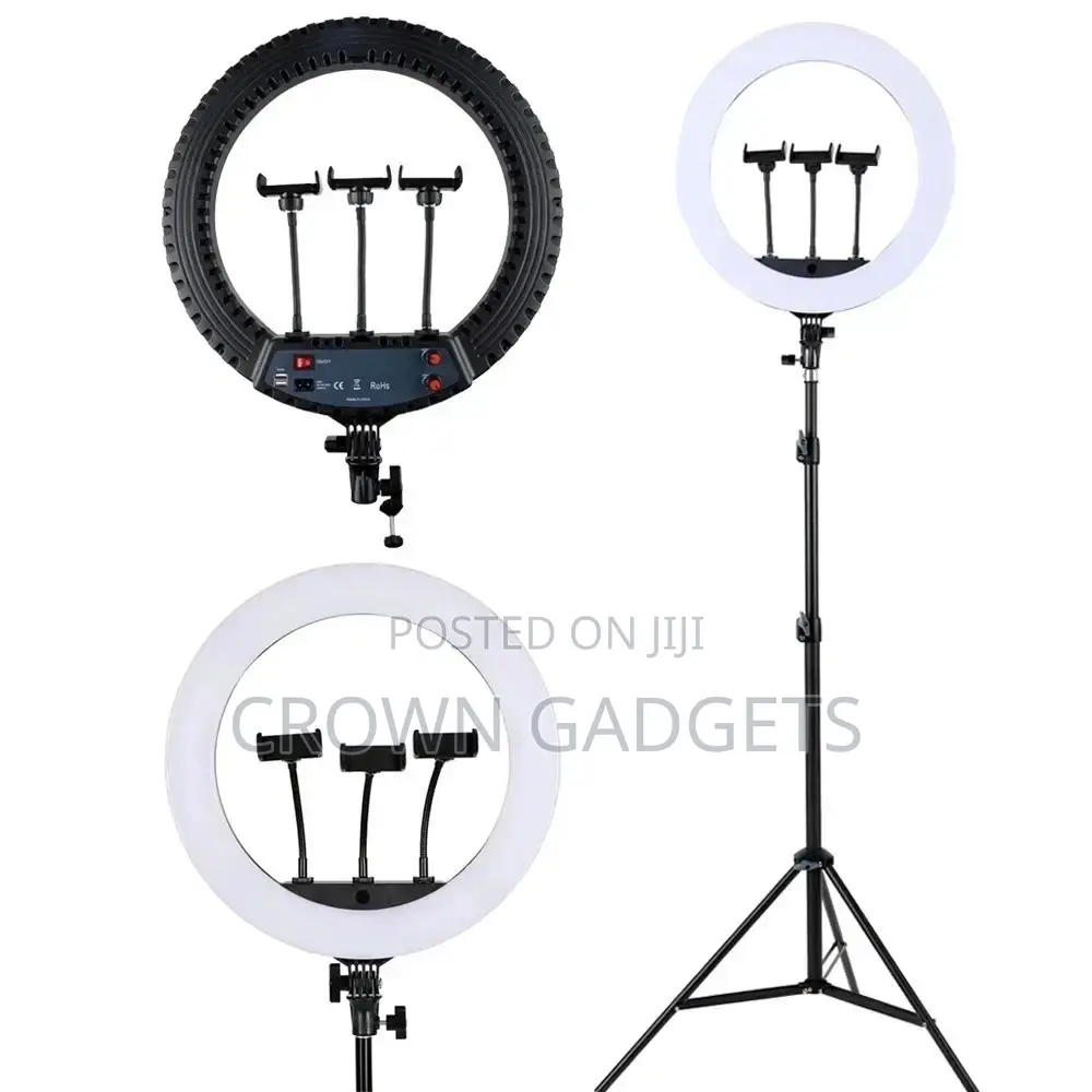 Photography Ring Light With Tripod Stand 14''