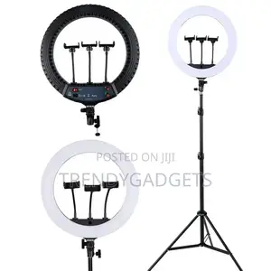 Photography Ring Light With Tripod Stand 14''
