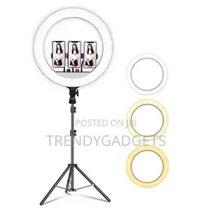 RL-18 LED Studio Ring Light (18" Inches) Camera / Phone Stan