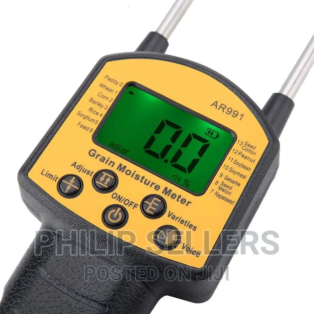 Grain Humidity Meter,Jadpes Smart Sensor AR991 Digital LCD G