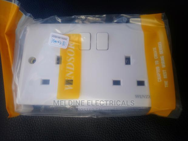 Windsor 13A Double Socket - main view