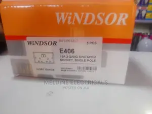 Windsor 13A Double Socket
