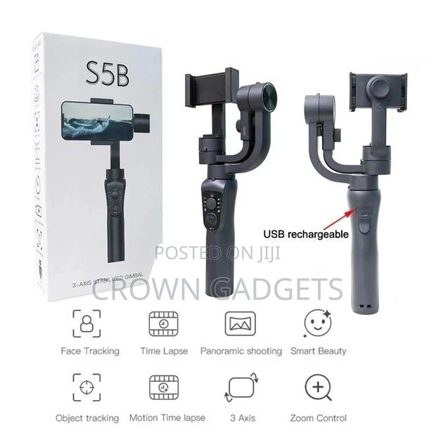 Handheld Gimbal Stabilizer Anti-Shake Selfie Stick - main view