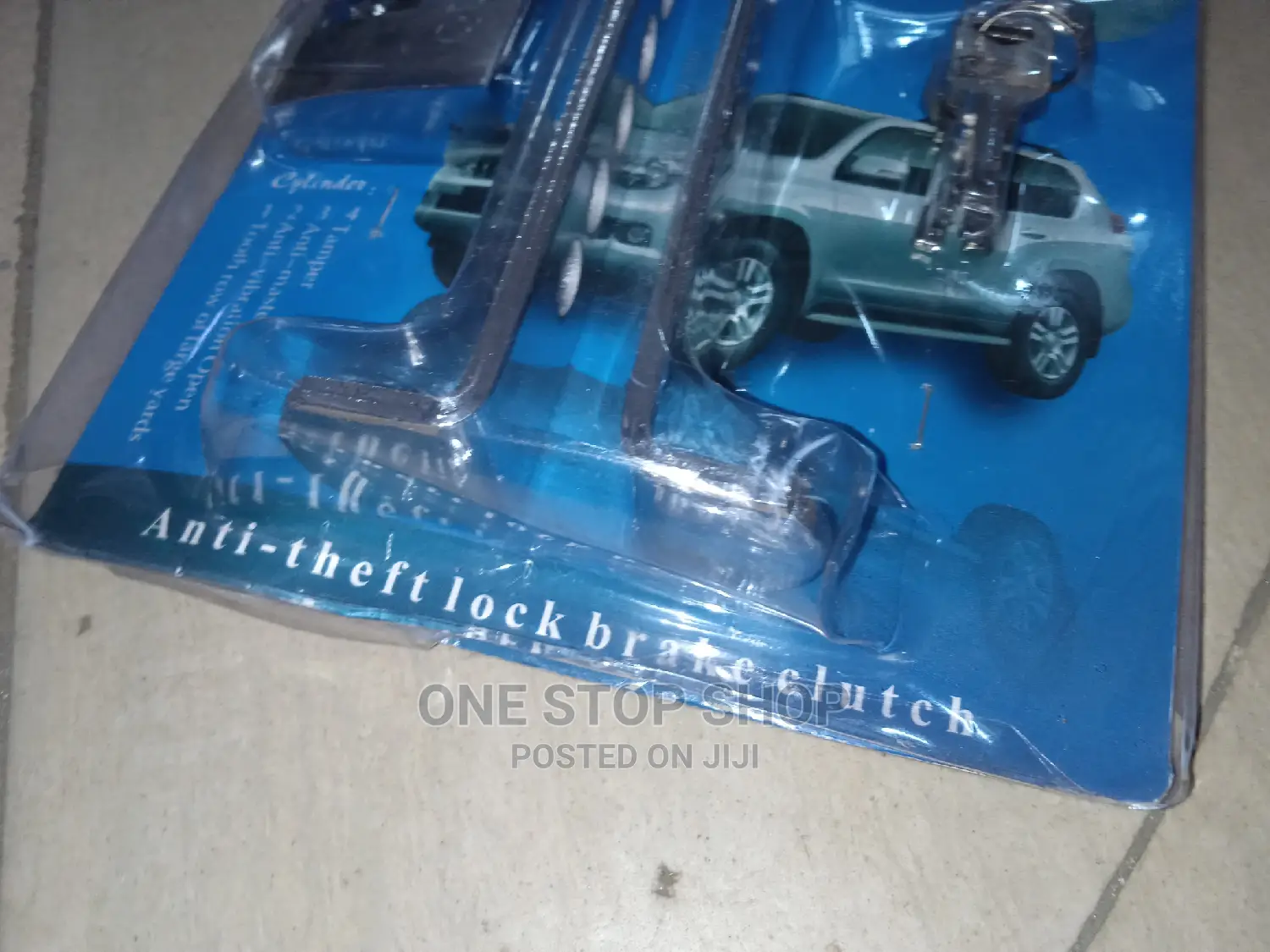 Brake Pedal Clutch Antitheft Lock