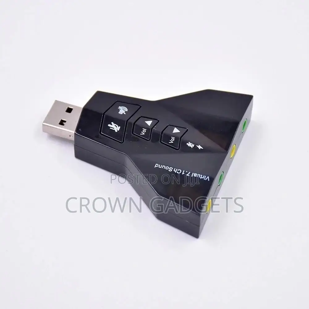 External USB Audio Sound Card 7.1 Digital