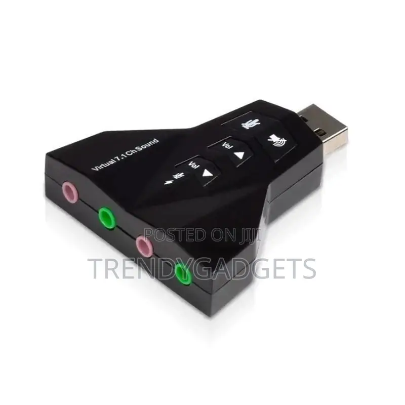 Digital Dual Virtual 7.1 Channel USB 2.0 Audio Adapter