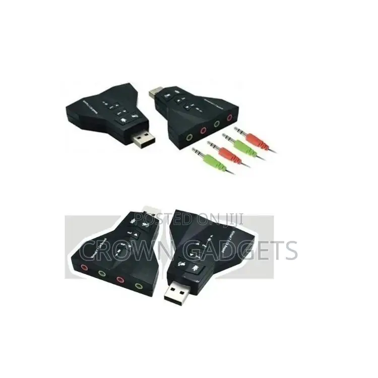 Virtual 7.1 Channel Adapter Sound Card (High Sound Tech)