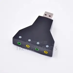 Small Size,Compact,Usb Sound Card - Virtual 7.1 Channel