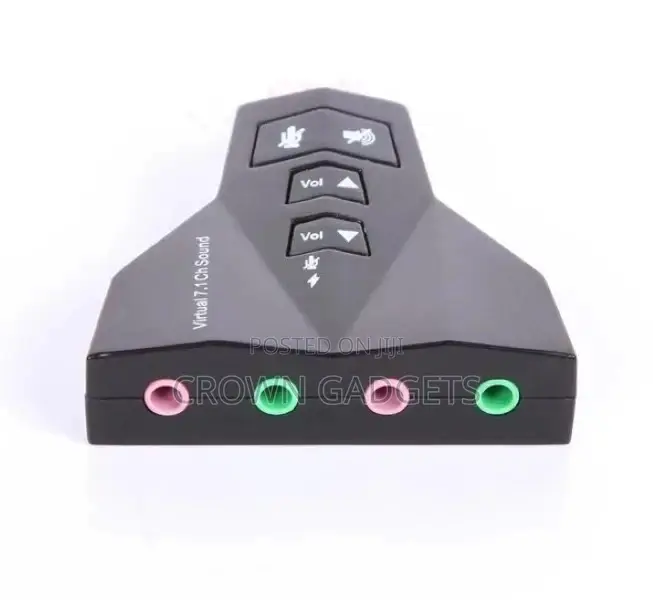 Amazing Stylish Virtual 7.1 Channel Adapter Sound Card