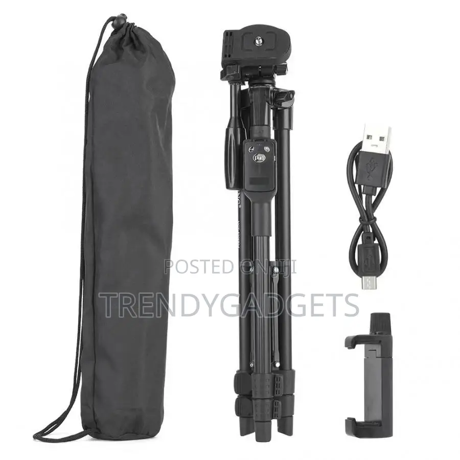 YUNTENG VCT-5208 Tripod for Mobile and Camera With BT